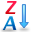 descend, sort icon