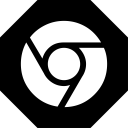 chrome svg vector icon