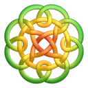 greenyellow,circleknot,knot,knotting icon