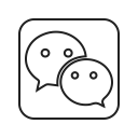 call, contact, group, media, message, social, wechat svg vector icon