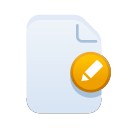 document, edit, file, filetype, paper, pencil svg vector icon