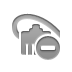 lan,cable,delete icon