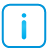 basic, blue, button, information icon