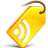 feed, rss, social media, tag icon