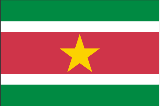 Suriname svg vector icon