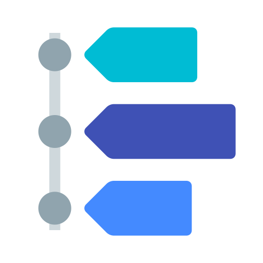 Timeline svg vector icon