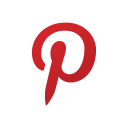 logo, pin, pinterest, social svg vector icon