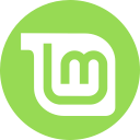 linux, mint svg vector icon