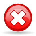 button,cancel,warning,stop,no,close,alert,exclamation,wrong,error icon