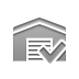 warehouse,checkmark icon