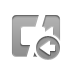 video,cut,left icon