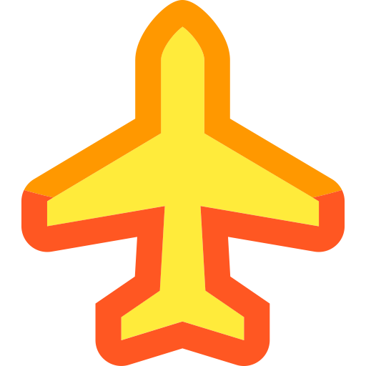 Plane svg vector icon