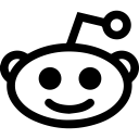 circle, head, hovytech, media, news, reddit, social svg vector icon