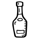 celebration, champagne, new year, party svg vector icon