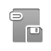 attachment,diskette icon