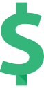 currency, dollar svg vector icon