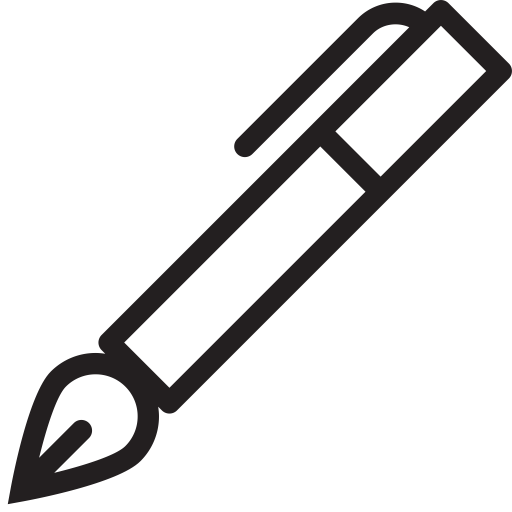 Pen svg vector icon