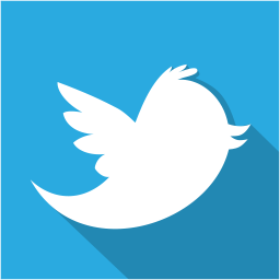 social,media,flat,shadow,set,twitter icon