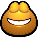 avatar, brown, emot, happy, monster, monsters, smiley icon