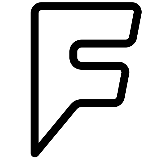 Foursquare svg vector icon