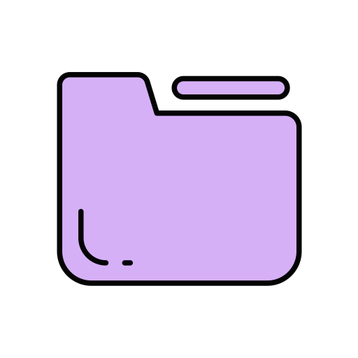 Folder svg vector icon