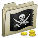 lightbrown,pirate icon