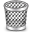 garbage, recycle bin, trash icon