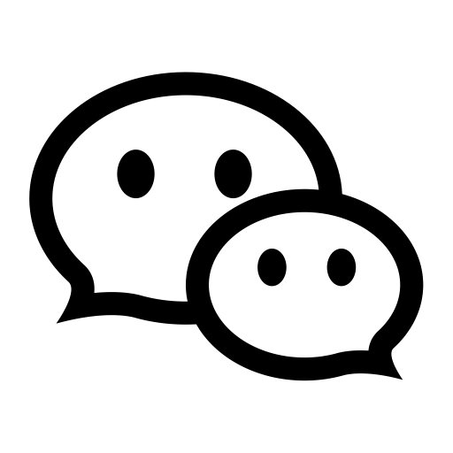 Wechat svg vector icon