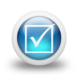glossy,blue,orb icon