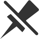 unpin icon