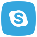 media, skype, social svg vector icon