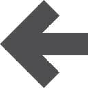 arrow, left svg vector icon