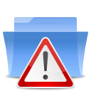 alert, auto, folder, important icon