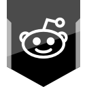 logo, reddit, social svg vector icon