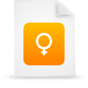 file,document,paper,orange icon