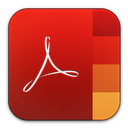 acrobat, adobe, reader icon
