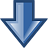 down, go, gtk icon