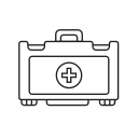 aid, care, first, health, kit svg vector icon
