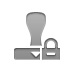stamp,lock icon
