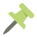 push,pin icon