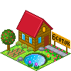 garden, house icon