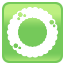 wreath,iphone,mobile phone,cell phone,smartphone icon