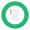 green, note, notepad svg vector icon