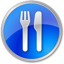 restaurantblue icon