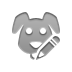 dog,pencil icon