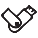 connector, data, dongle, flash, receiver, usb, wireless svg vector icon