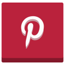 communication, id, location, map, network, p, pin, pinterest, social svg vector icon