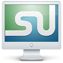 stumbleupon,monitor,display,screen,social,computer icon