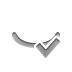 eye,closed,checkmark icon