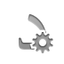 currency,sign,dinar,gear icon